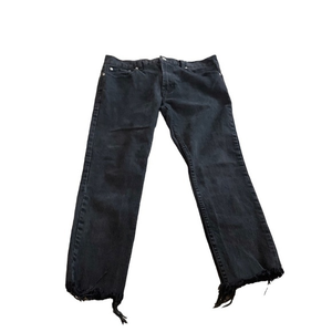 PacSun‎ Men’s Comfort Stretch Skinny Medium Wash Frayed Hem Jeans Size 32x30